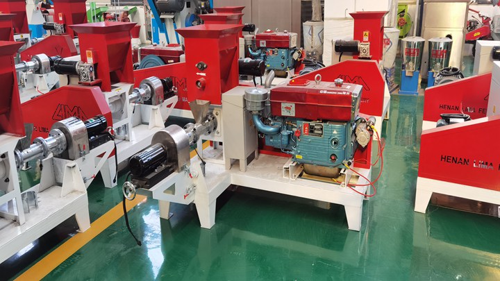 new condition fish feed mill processing line